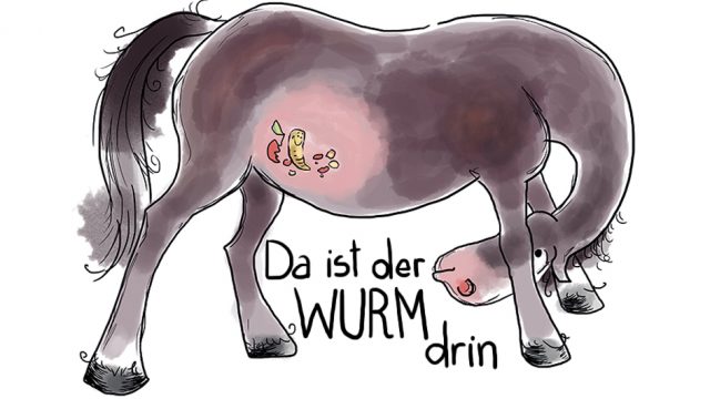 Da ist der Wurm drin